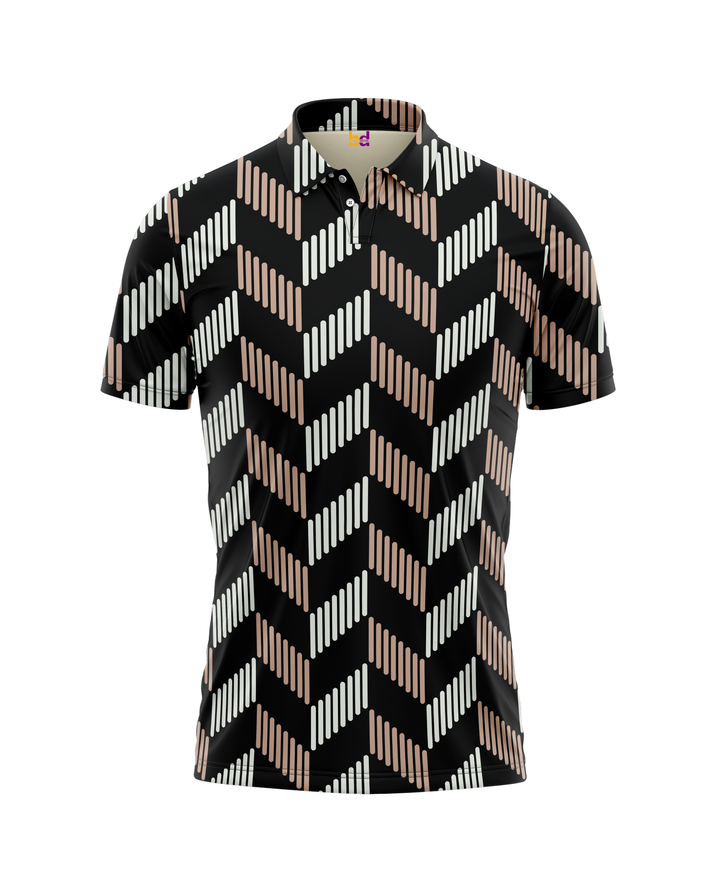 Black and White Abstract Stripes