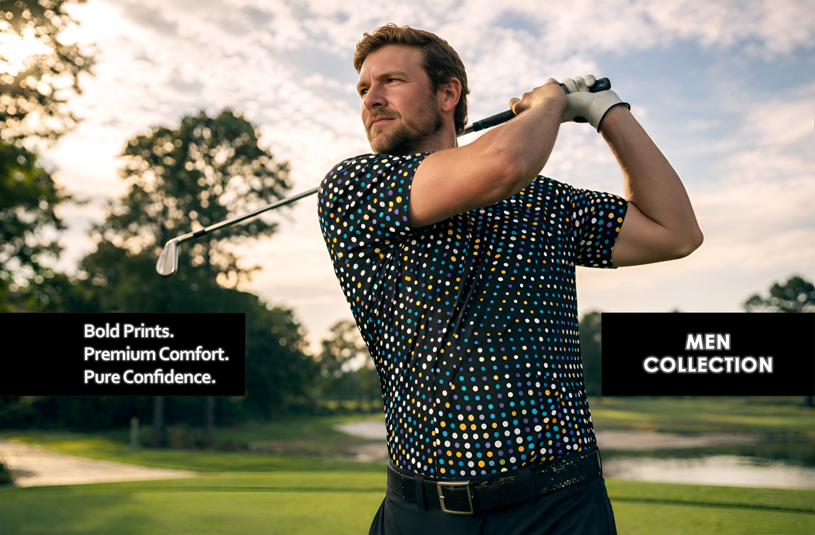 Bold golf shirts for men — Do Tees collection
