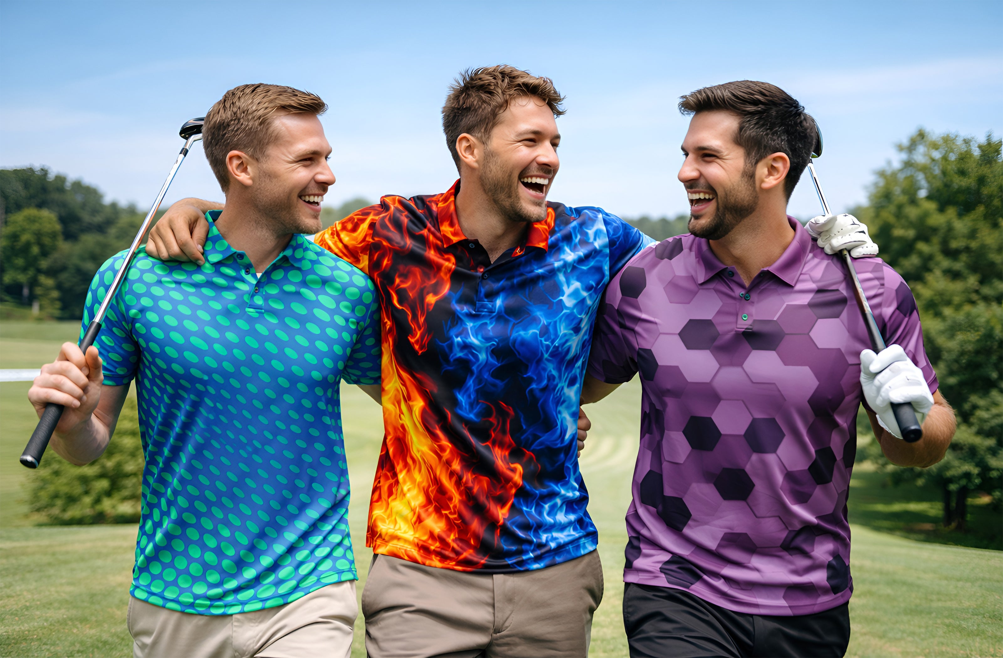 Loud and vibrant golf shirts — Do Tees LLC