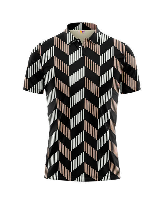 Black and White Abstract Stripes