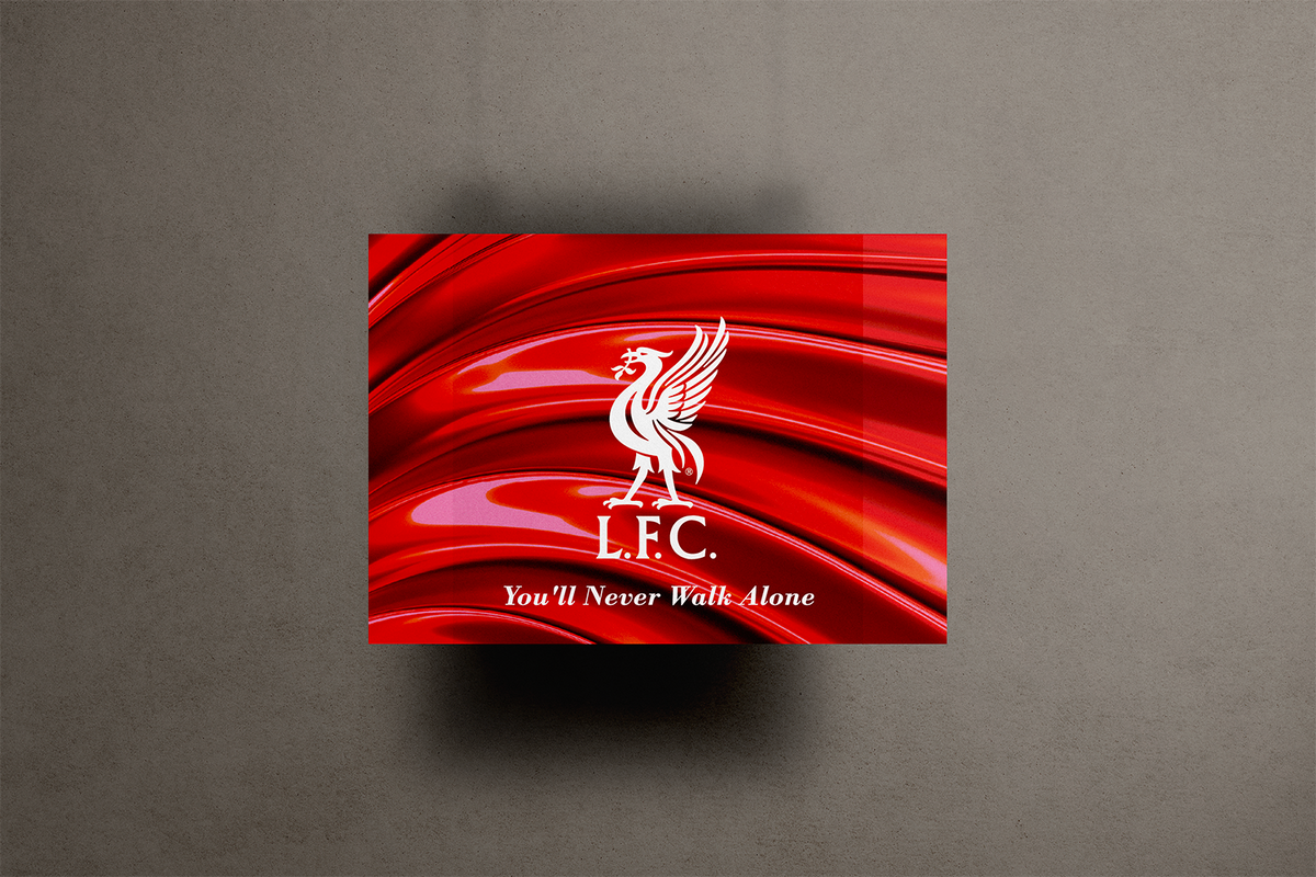 Liverpool FC Metal Poster – metal wall art view 1