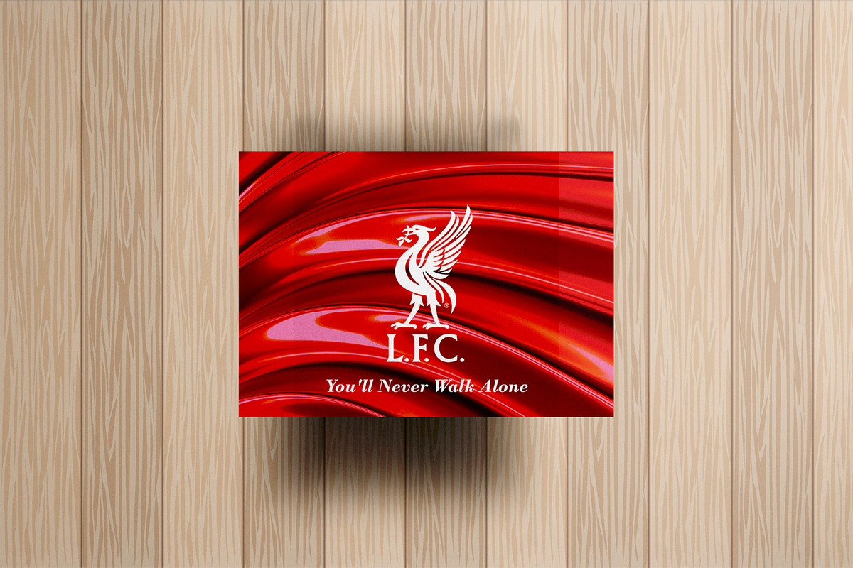 Liverpool FC Metal Poster – metal wall art view 2