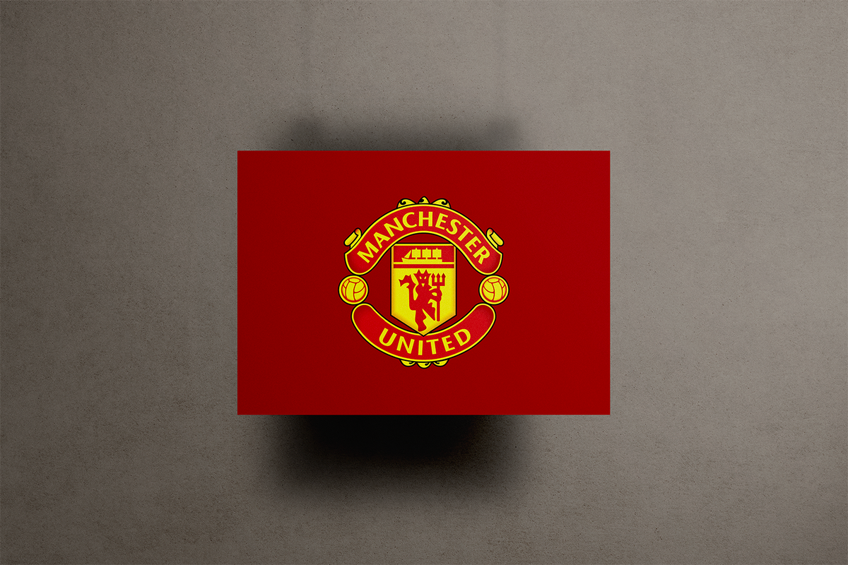 Manchester United FC Metal Poster – metal wall art view 1