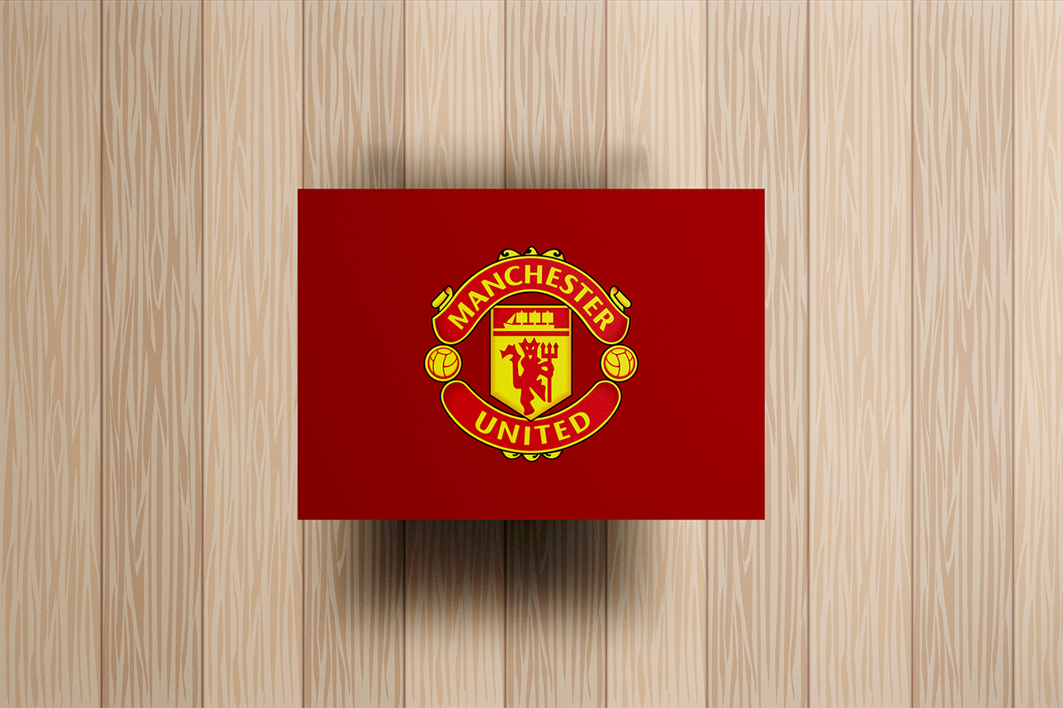 Manchester United FC Metal Poster – metal wall art view 2