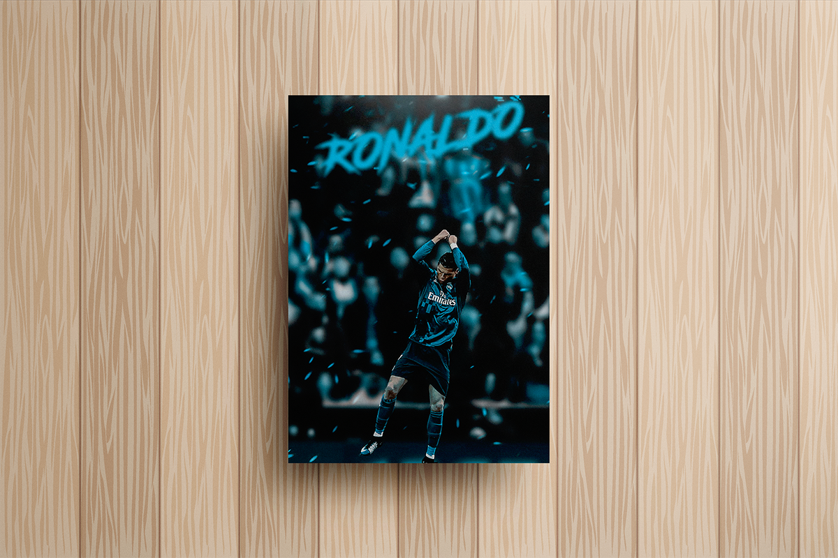 Ronaldo Siu Metal Poster – metal wall art view 2
