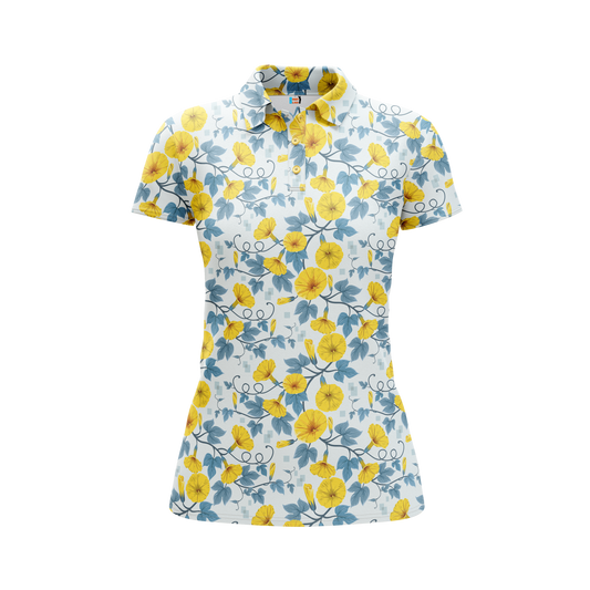 Yellow Flowers Women